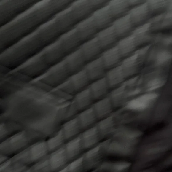 Zara Women's Black Quilted Leather Jacket - Picture 3 of 6